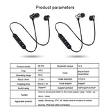 Bluetooth Earphone Wireless Headphone Metal Sports SweatProof Earpiece Magnetic Headset For Smartphone