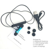 Bluetooth Earphone Wireless Headphone Metal Sports SweatProof Earpiece Magnetic Headset For Smartphone