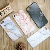 Luxury Marble Case for Coque iPhone 8 8Plus 7 7Plus X 10 6s 6Plus 7 6 6sPlus iPhone6s i Phone iPhoneX etui Cover TPU Phone Cases