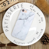 Luxury Marble Case for Coque iPhone 8 8Plus 7 7Plus X 10 6s 6Plus 7 6 6sPlus iPhone6s i Phone iPhoneX etui Cover TPU Phone Cases