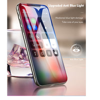 Anti Blue Ray Protection D'écran en Verre pour iPhone