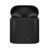 Bluetooth headset Hands stereo Earbud earphone with mic double earpiece for smartphone
