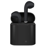 Bluetooth headset Hands stereo Earbud earphone with mic double earpiece for smartphone
