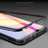 HUAWEI P20 PRO Magnetic Adsorption Case Ultra Phone Case For Huawei P20 P20 Pro P20Pro Magnet Tempered Glass Case+Gift Glass