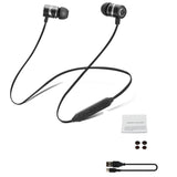 Bluetooth Earphone Wireless Headphone Metal Sports SweatProof Earpiece Magnetic Headset For Smartphone
