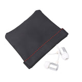 Leather Earphone Bag Headphone Accessories Storage Mini Earbuds Protective Package Case For Cable