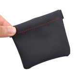 Leather Earphone Bag Headphone Accessories Storage Mini Earbuds Protective Package Case For Cable