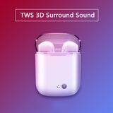 New Twins Bluetooth Earphone Stereo Headphones Sport Headset Bluetooth 4.2 Wireless Mini Earphones Earpiece for Phone Xiaomi