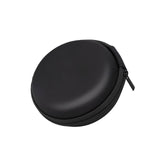Overfly Portable Case for Headphones Case Mini Zippered Round Storage Hard Bag Headset Box for Earphone Case SD TF Cards