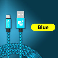 Micro USB Cable 2A 1m Fast Charging Nylon USB Sync Data Mobile Phone Android Adapter Charger Cable for Samsung Sony HTC LG Cable