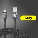 Micro USB Cable 2A 1m Fast Charging Nylon USB Sync Data Mobile Phone Android Adapter Charger Cable for Samsung Sony HTC LG Cable