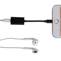 Adaptateur 2 in 1 charger et écouter de la musique iPhone 7 8 Plus X