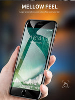 Glass screen protector For iPhone 8 7 6 6S Plus X XS MAX