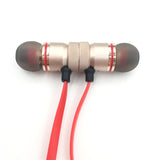 Metal Sports Wireless Headphones Bluetooth Earphone Sweat Proof Earphone Magnetic Earpiece Stereo Headset for Mobile Phone