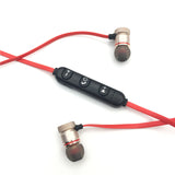 Metal Sports Wireless Headphones Bluetooth Earphone Sweat Proof Earphone Magnetic Earpiece Stereo Headset for Mobile Phone