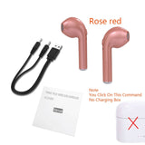 Wireless Headset Bluetooth Earpieces i7S Tws Earbuds Twins Earphone With Charging box Earphones For iPhone Samsung iphone Smart
