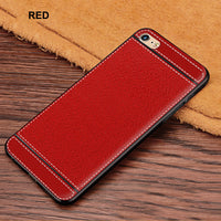 silicone case for iphone 4 5 6 s 7 8 plus funda hoesje lychee leather tpu cover for iphone x se 10 coque etui kryt tok