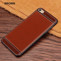 silicone case for iphone 4 5 6 s 7 8 plus funda hoesje lychee leather tpu cover for iphone x se 10 coque etui kryt tok