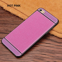 silicone case for iphone 4 5 6 s 7 8 plus funda hoesje lychee leather tpu cover for iphone x se 10 coque etui kryt tok