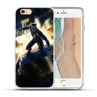 Luxury Marvel Avengers Heroes Case Coque for iPhone X 8 7 6 6S Plus 5 5S SE Case Cover for iPhone 6 6S 7 8 fundas Capinha Etui