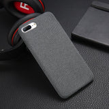 Moskado Plush Fabrics Phone Case For Apple iPhone X 8 7 6s 6 Plus Warm Plush Fashion Soft Color Back Cover Cases Capa Fundas