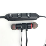 Metal Sports Wireless Headphones Bluetooth Earphone Sweat Proof Earphone Magnetic Earpiece Stereo Headset for Mobile Phone