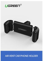 Ugreen Car Phone Holder for iPhone X 8 7 Gravity Air Vent Mount Holder for Phone in Car Mobile Phone Holder Stand for Samsung S9