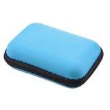 Square Earphone Wire Organizer Box Data Line Cables Storage Box Case Container Coin Headphone Protective Box 8cm