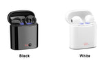 Bluetooth headset Hands stereo Earbud earphone with mic double earpiece for smartphone