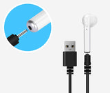 Bluetooth headset Hands stereo Earbud earphone with mic double earpiece for smartphone