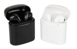 Bluetooth headset Hands stereo Earbud earphone with mic double earpiece for smartphone