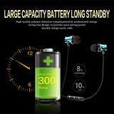 Bluetooth Earphone Wireless Headphone Metal Sports SweatProof Earpiece Magnetic Headset For Smartphone