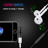 Adapteur lightning avec sortie casque et charge