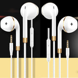 New in-ear earphone for iphone 5s 6s 5 xiaomi bass earbud headset Stereo Headphone For Samsung sony earpiece wired audifonos