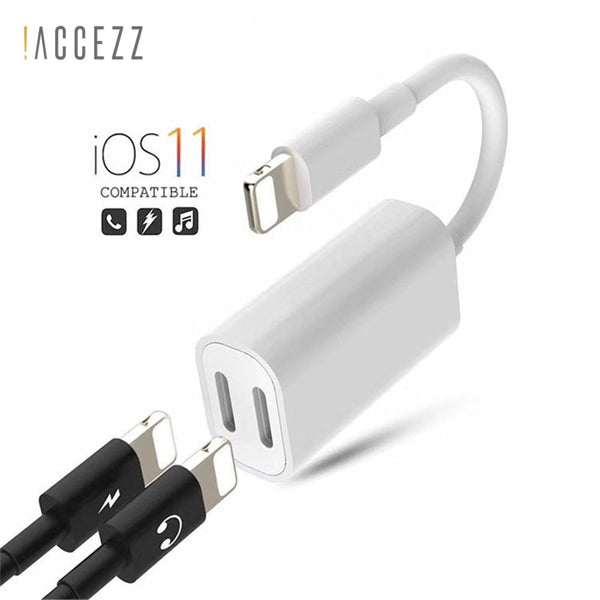 Adaptateur 2 en 1 pour iPhone, charger votre téléphone en écoutant de la musique