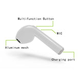Teamyo Bluetooth Earphone Ear Hook Buds Wireless Headphones Mini Stereo Earpiece With Mic Sport Headset For Phone Xiaomi Samsung