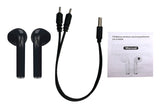 Bluetooth headset Hands stereo Earbud earphone with mic double earpiece for smartphone