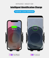 Universel Fast Car Wireless Charger Automatic Car Air Vent Charger for Smartphone