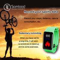 Samload K1 Smart wristband Waterproof Bracelet Bluetooth Sports Band Heart Rate Sleep Speed Tracke For Xiaomi iPhone6 7 8 Huawei