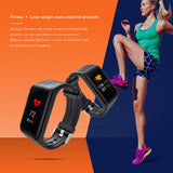 Samload K1 Smart wristband Waterproof Bracelet Bluetooth Sports Band Heart Rate Sleep Speed Tracke For Xiaomi iPhone6 7 8 Huawei