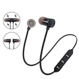 Metal Sports Wireless Headphones Bluetooth Earphone Sweat Proof Earphone Magnetic Earpiece Stereo Headset for Mobile Phone