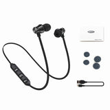 Bluetooth Earphone Wireless Headphone Metal Sports SweatProof Earpiece Magnetic Headset For Smartphone