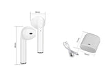 Bluetooth headset Hands stereo Earbud earphone with mic double earpiece for smartphone