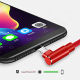 Câble USB type C coudé