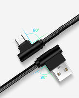 Câble USB type C coudé