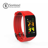 Samload K1 Smart wristband Waterproof Bracelet Bluetooth Sports Band Heart Rate Sleep Speed Tracke For Xiaomi iPhone6 7 8 Huawei