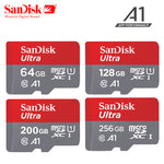 Original Sandisk micro sd card 16gb 32gb 64gb 200gb cartao de memoria carte micro sd 128gb class 10 up to 90MB/s memory card