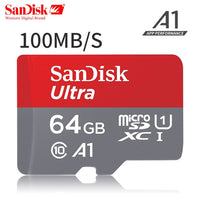 Original Sandisk micro sd card 16gb 32gb 64gb 200gb cartao de memoria carte micro sd 128gb class 10 up to 90MB/s memory card