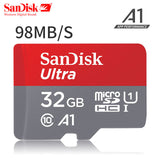 Original Sandisk micro sd card 16gb 32gb 64gb 200gb cartao de memoria carte micro sd 128gb class 10 up to 90MB/s memory card