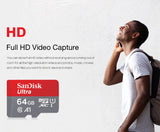 Original Sandisk micro sd card 16gb 32gb 64gb 200gb cartao de memoria carte micro sd 128gb class 10 up to 90MB/s memory card